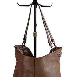 Patricia Nash Leather Shoulder Bag